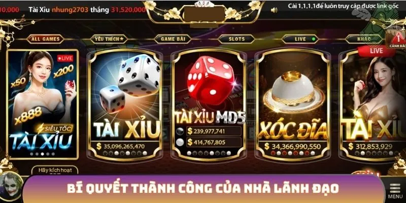 Bí quyết thành công của nhà lãnh đạo