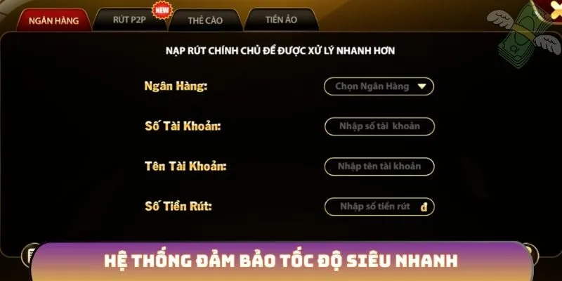 Hệ thống đảm bảo tốc độ siêu nhanh